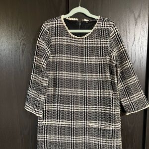 Zara tweed dress size XS